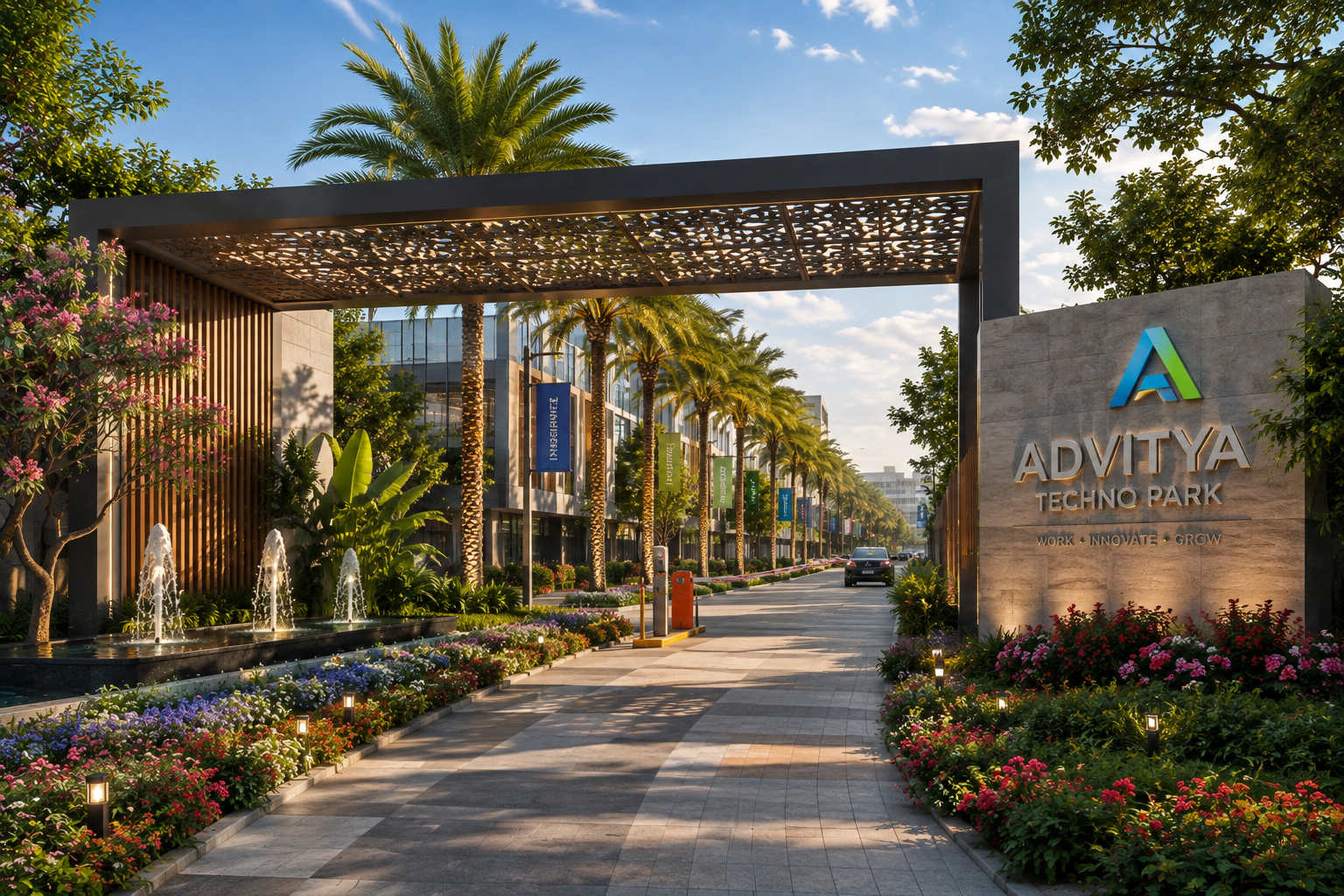 Advitya Techno Park payment plan and township layout