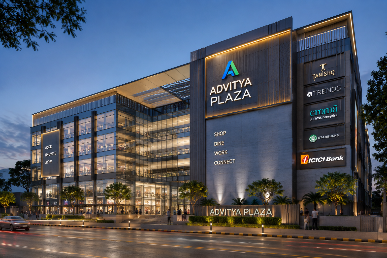 Advitya Techno Park location map, Khatrika Sohna Gurugram