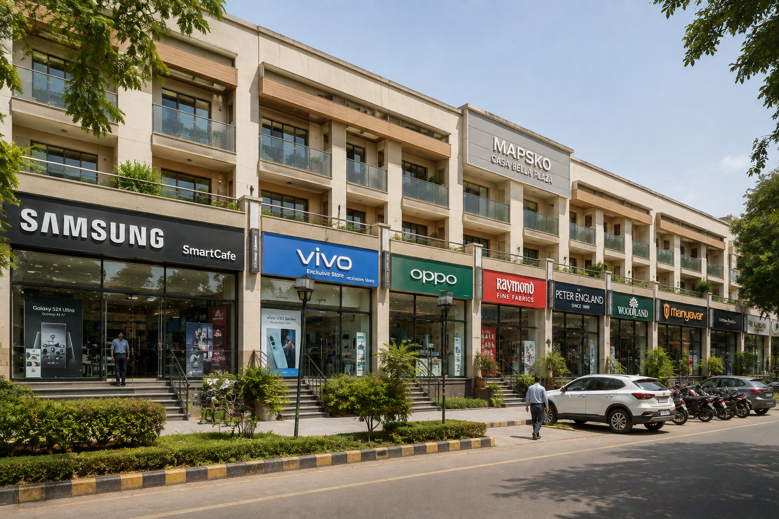Grand entrance gate of Advitya Techno Park